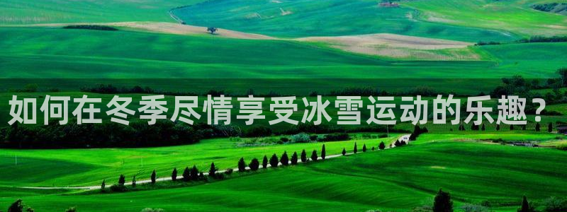如何在冬季尽情享受冰雪运动的乐趣？